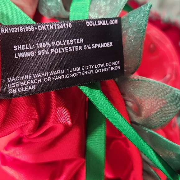 Dollskill Sweet Strawberry  costume - Picture 8 of 8